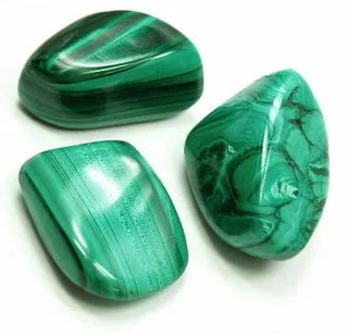 Malachite Polished Tumbled Stones