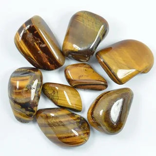 Tiger's Eye Polished Tumbled Stones