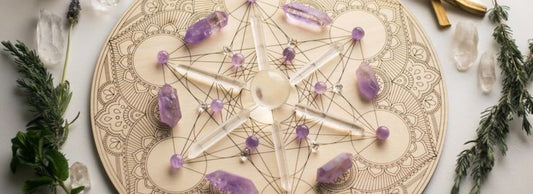 What is a crystal grid and how do you make one?